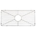 ZLINE 24 in. Venice Farmhouse Apron Front Reversible Single Bowl Fireclay Kitchen Sink with Bottom Grid in White Gloss FRC5120-WH-24