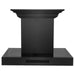 ZLINE 24 in. Wall Mount Range Hood In Black Stainless Steel with CrownSound Speakers BSKENCRN-BT-24