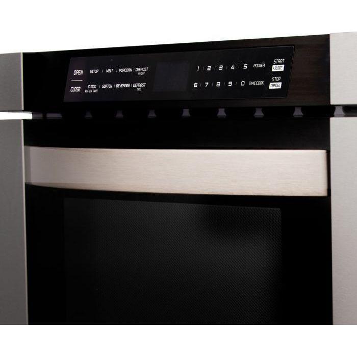 ZLINE 24 Inch 1.2 Cu. Ft. Microwave Drawer In Stainless Steel MWD-1