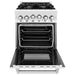 ZLINE 24 Inch 2.8 cu. ft. Range with Gas Stove and Gas Oven In Stainless Steel RG24