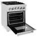 ZLINE 24 Inch 2.8 cu. ft. Range with Gas Stove and Gas Oven In Stainless Steel RG24