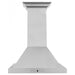 ZLINE 24-Inch Convertible Vent Wall Mount Range Hood in Stainless Steel with Crown Molding (KBCRN-24)