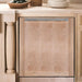 ZLINE 24-Inch Top Control Dishwasher in Unfinished Wood with Traditional Style Handle (DW-UF-H-24)