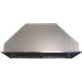 ZLINE 28 In. Remote Blower Ducted Range Hood Insert in Stainless Steel 695-RD-28