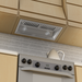 ZLINE 28 in. Width Wall Mount Range Hood Insert (18 in. Depth) 698-28