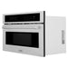 ZLINE 30 in. 1.6 cu. ft. Built-in Convection Microwave Oven in DuraSnow® Stainless Steel with Speed and Sensor Cooking, MWO-30-SS