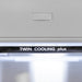 ZLINE 30 In. 16.1 cu. ft. Built-In Refrigerator with Internal Water and Ice Dispenser in White Matte, RBIV-WM-30