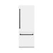 ZLINE 30 In. 16.1 cu. ft. Built-In Refrigerator with Internal Water and Ice Dispenser in White Matte with Matte Black Accents, RBIVZ-WM-30-MB