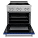 ZLINE 30 In. 4.0 cu. ft. Induction Range with a 4 Element Stove and Electric Oven in Blue Gloss, RAINDS-BG-30