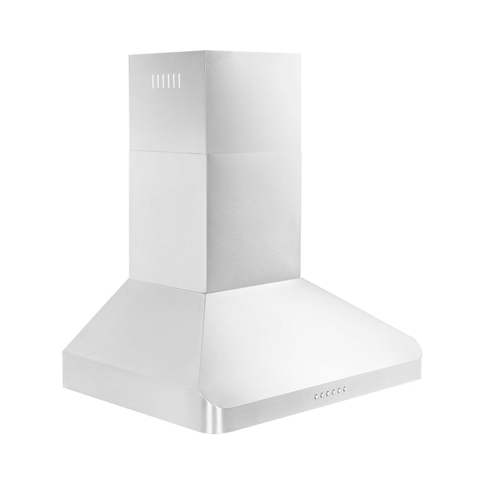 ZLINE 30 in. Alpine Series Professional Ducted Vent Wall Mount Range Hood In Stainless Steel ALP100WL-30