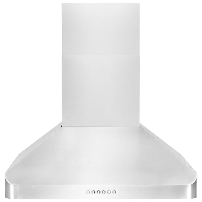 ZLINE 30 in. Alpine Series Professional Ducted Vent Wall Mount Range Hood In Stainless Steel ALP100WL-30