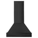 ZLINE 30 In. Black Stainless Steel Range Hood with Black Stainless Steel Handle, BS655-30-BS