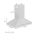 ZLINE 30 In. Convertible Island Mount Range Hood in Stainless Steel, KL3i-30