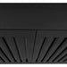 ZLINE 30 in. Convertible Vent Wall Mount Range Hood in Black Stainless Steel, BSKBN-30