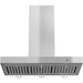 ZLINE 30 in. Convertible Vent Wall Mount Range Hood in Stainless Steel with Crown Molding, KECRN-30