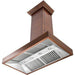 ZLINE 30 in. Copper Wall Range Hood with Crown Molding 8667C-30