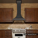 ZLINE 30 in. Designer Series Oil-Rubbed Bronze Wall Range Hood 8632B-30