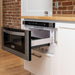 ZLINE 30 in. Dual Fuel Range, 30 in. Range Hood, Microwave Drawer and Dishwasher Appliance Package