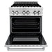 ZLINE 30 in. Dual Fuel Range and 30 in. Range Hood Appliance Package 2KP-RARH30