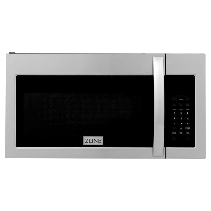 ZLINE 30 in. Dual Fuel Range, Over-the-Range Microwave and Dishwasher Appliance Package 3KP-RAOTR30-DWV