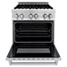 ZLINE 30 in. Dual Fuel Range, Range Hood, 3 Rack Dishwasher and Refrigerator Appliance Package 4KPR-RARH30-DWV