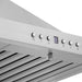 ZLINE 30 in. Dual Fuel Range with White Matte Door and 30 in. Range Hood Appliance Package 2KP-RAWMRH30