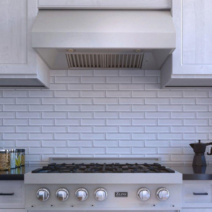 ZLINE 30 in. DuraSnow Finished Under Cabinet Range Hood 8685S-30