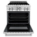 ZLINE 30 in. Gas Range and 30 in. Range Hood Appliance Package 2KP-RGRH30