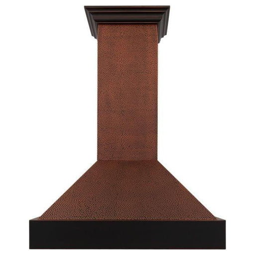 ZLINE 30 in. Hand-Hammered Copper Finish Wall Range Hood 655-HBXXX-30