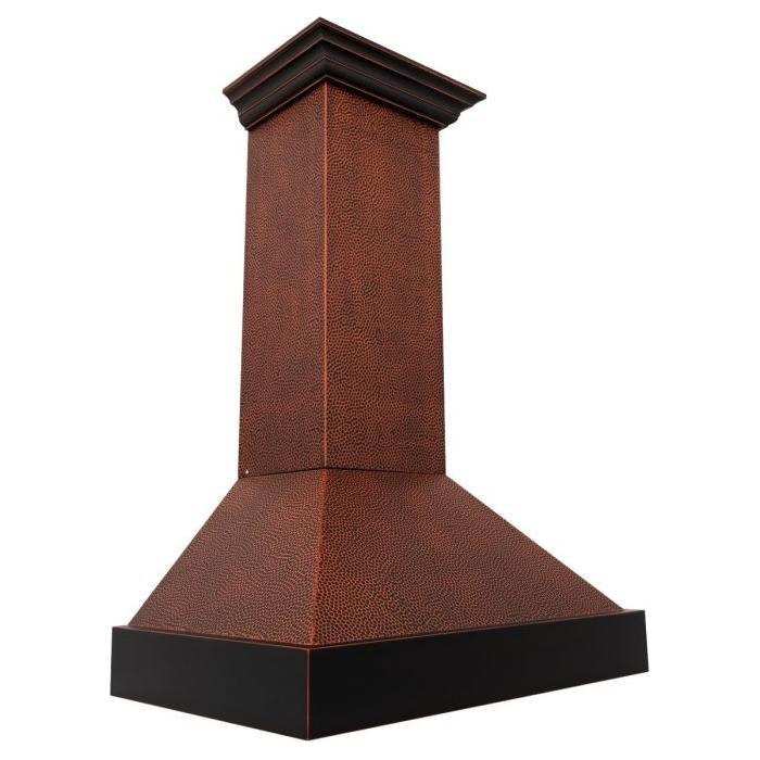 ZLINE 30 in. Hand-Hammered Copper Finish Wall Range Hood 655-HBXXX-30