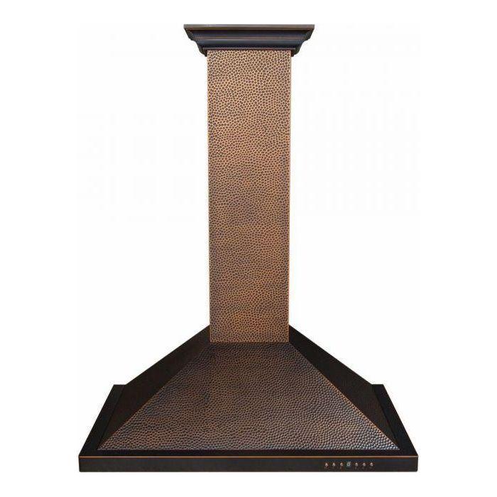 ZLINE 30 in. Hand-Hammered Copper Finish Wall Range Hood 8KBH-30