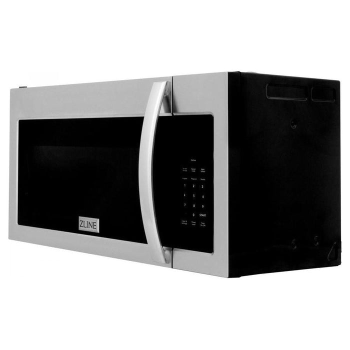 ZLINE 30 in. Kitchen Appliance Package with Stainless Steel Dual Fuel Range, Modern Over The Range Microwave and Dishwasher, 3KP-RAOTR30-DW