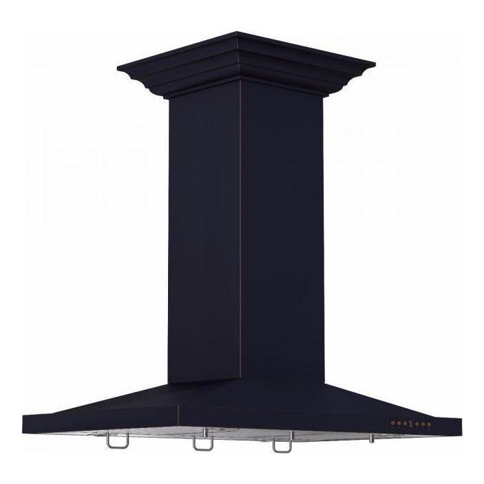 ZLINE 30 in. Oil-Rubbed Bronze Island Range Hood 8GL2Bi-30