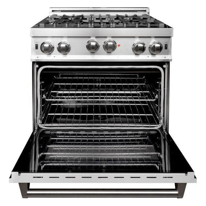 ZLINE 30 in. Professional 4.0 cu. ft. Gas Range with White Matte Door RG-WM-30