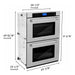 ZLINE 30 in. Professional Double Wall Oven with Self Clean In DuraSnow Stainless Steel AWDS-30