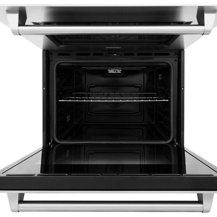 ZLINE 30 in. Professional Double Wall Oven with Self Cleaning and True Convection In Stainless Steel AWD-30