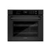 ZLINE 30 in. Professional True Convection Single Wall Oven with Air Fry and Self Clean in Black Stainless Steel WASB-30