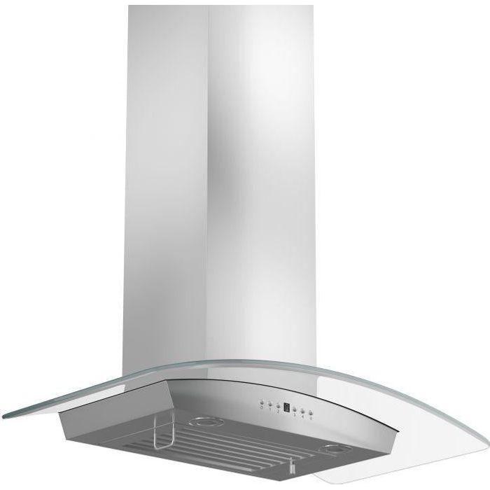 ZLINE 30 in. Stainless Steel Indoor Wall Range Hood with Crown Molding, KZCRN-30