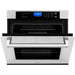 ZLINE 30 in. Stainless Steel Rangetop and 30 in. Single Wall Oven Kitchen Appliance Package 2KP-RTAWS30