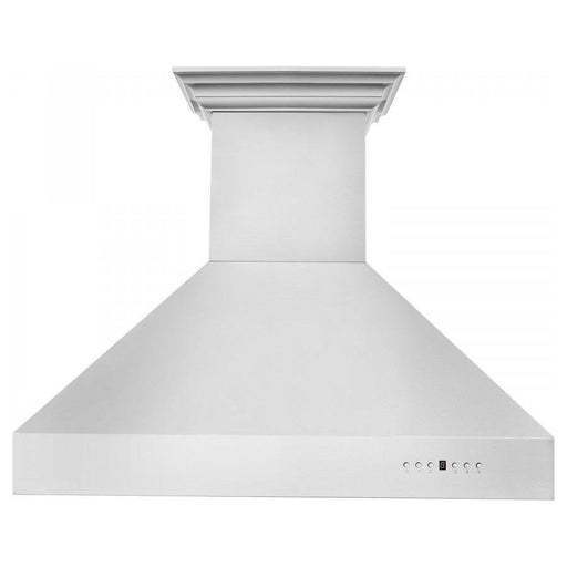 ZLINE 30 in. Stainless Steel Wall Range Hood with Built-in CrownSound Bluetooth Speakers 697CRN-BT-30