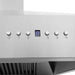 ZLINE 30 in. Stainless Steel Wall Range Hood with Built-in CrownSound Bluetooth Speakers 697CRN-BT-30