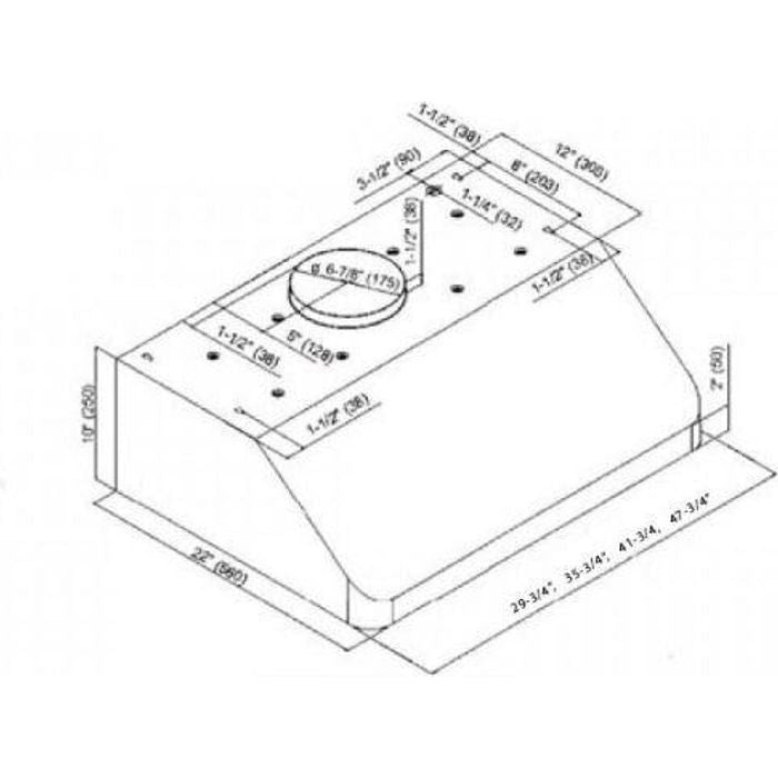 ZLINE 30 in. Under Cabinet Stainless Steel Range Hood 619-30