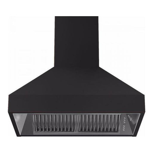 ZLINE 30 in. W 24 in. D Oil-Rubbed Bronze Wall Range Hood 8667B-30