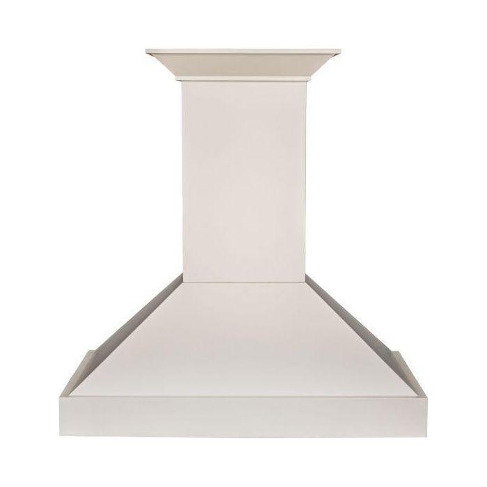 ZLINE 30 in. Wooden Wall Mount Range Hood in White, KBTT-30