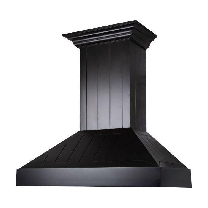 ZLINE 30 in. Wooden Wall Range Hood in Black, KPCC-30