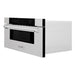 ZLINE 30 Inch 1.2 cu. ft. Built-In Microwave Drawer in DuraSnow® Stainless Steel, MWD-30-SS