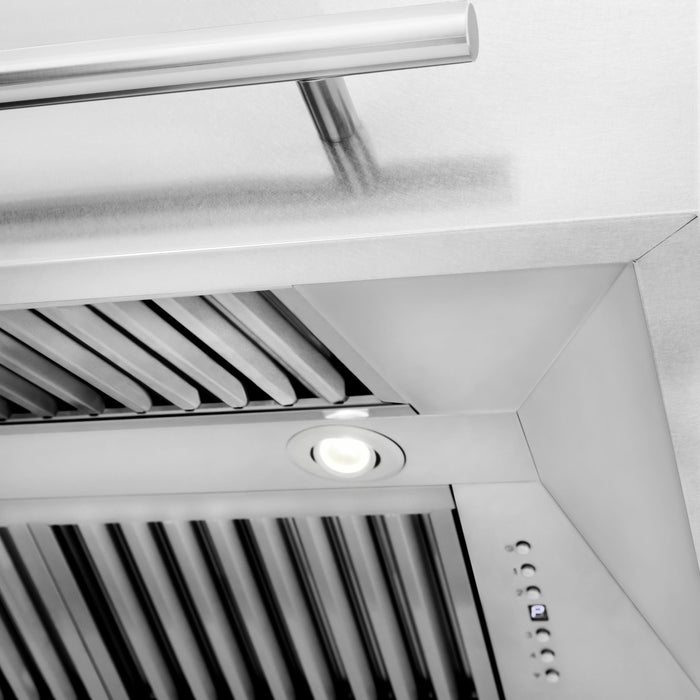 ZLINE 30 Inch DuraSnow Stainless Steel Range Hood 8654SNX-30