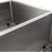 ZLINE 33 in. Chamonix Undermount Double Bowl Stainless Steel Kitchen Sink with Bottom Grid, SR60D-33