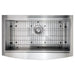 ZLINE 33 in. Moritz Farmhouse Apron Mount Single Bowl Stainless Steel Kitchen Sink with Bottom Grid and Accessories, SLSAP-33