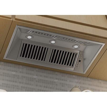 ZLINE 34 in. Width 24 in. Depth Island Mount Range Hood Insert 824i-34